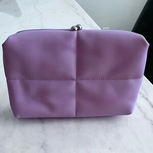 Elegant Purple Cosmetic Bag